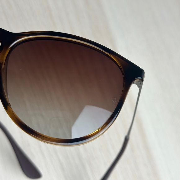 Ray-Ban ERIKA RB4171 Turquoise Women's Polarized Sunglasses 54mm Lenses - Picture 6 of 7